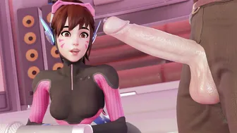 Petite D-VA Karaoke Night with a Huge Cock (3D Sexgame) 60 Fps