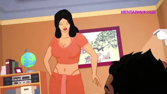 Huge BBC for Hairy Indian Cheating Wife - Cartoon Parody HQ