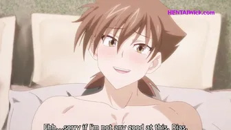RIAS x ISSEI: Hot Striptease with Deepthroat and Cum Swallow - Hentai Anime