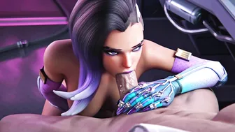 Sexy Sombra get Fucked by her Favorite Co-Worker (3D Sexgame) 60 Fps