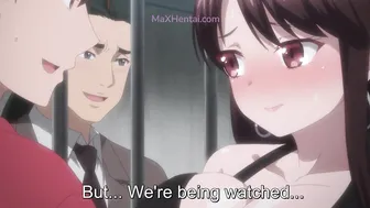 Prison Break: Pervy Couple Offered a Threesome to the Guard for Freedom (Hentai)