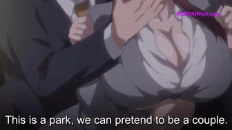 Hentai Uncensored - Rough Car Fuck with the Boss (Eng Sub)