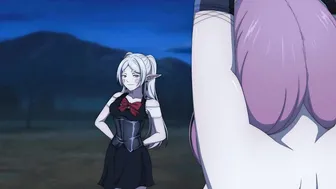 Aura and Frieren Pussy Licking Yuri Lesbians (Cartoon xxx)