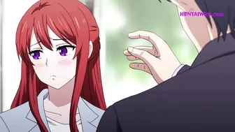 Intense Tongue Play Between Her Legs in Office (Hentai) Eng Sub
