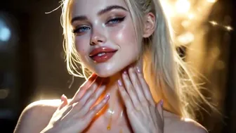 Naughty Pandora Teasing Striptease (AI Generated) HOT