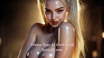 Naughty Pandora Teasing Striptease (AI Generated) HOT