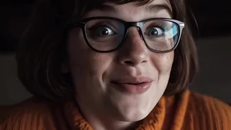 Big Titted Velma Dinkley Cosplay Suck and Titfuck Shaggy (Realistic) AI Generated