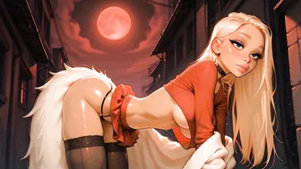 Police Officer Rough Anal with a Whore from the Street (AI Generated)