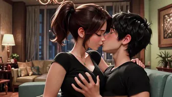 Aunt cass on the couch