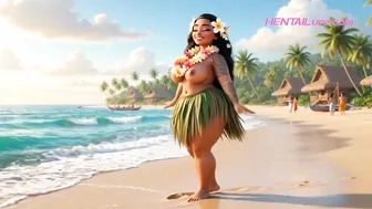 Big Ass Beauty Moana Fucked In Group By Tribal Villagers