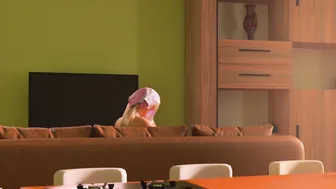 When Julia is in College and Scarlett is Home Alone (Exclusive 3D Anime)