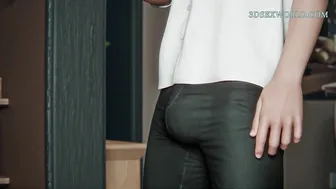 Family Threesome: Virgin BWC Stepson with MILF Stepmom and her Best Friend (3D Sexgam