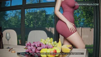 Family Threesome: Virgin BWC Stepson with MILF Stepmom and her Best Friend (3D Sexgam