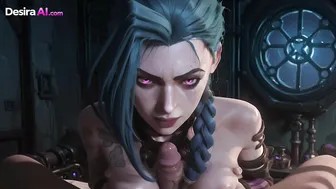 Tatooed Hottie Jinx Rides Hard, Finishing With Blowjob And Cum
