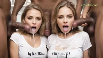 Ultimate Cumshot, Cum Swallow, Blowjob Compilation (AI Generated) TOP