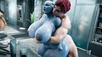 Hardcore Gangbang in Women's Bathroom (3D Anime) Exclusive