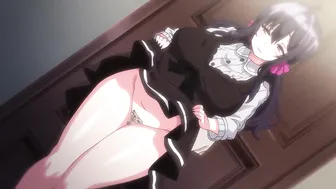 Busty hentai girl having sex with the perverted neighbor.