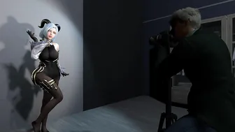 VAM POV - Ganyu Cos And Photographer (VAMSOY Scenes)