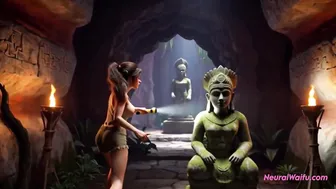 Lara Croft discovers an ancient Amazon treasure lost for centuries - AI Animation