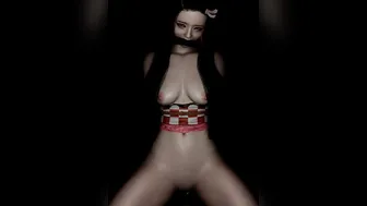 VAM POV - Nezuko Cosplay Dance 1