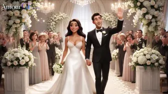 3D Bride Gets Naked on All Fours at Wedding Reception