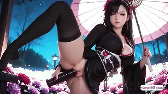 Tifa Lockhart shows huge boobs getting pounded with passion