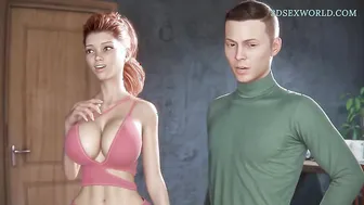 Unfaithful Wife Amanda Cheats on her Boring Hubby with BBC Artist (3D Sexgame)