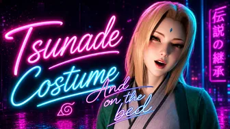Tsunade Costum And on the bed