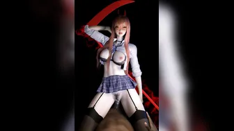 Zero Two Lap Dance (Chainsaw Man Power Costume)