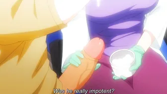 Busty MILF doctor helps shy boy give his first cum sample (EXCLUSIVE)