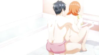 Big cock teenager washes and fucks his eager young MILF