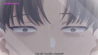 Anime college babe gets panties pulled by strict teacher