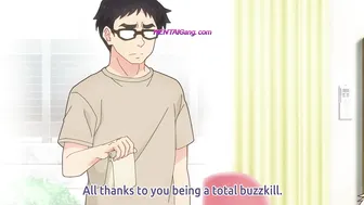 Shy couple fears being caught as he goes all in - HENTAI Uncensored ENG Subbed