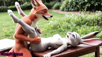 AI Furry Adventure Judy and Nick Fantasy Tale