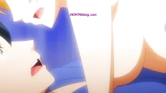 Hentai hubby makes new wife squirt hard all over hotel bed