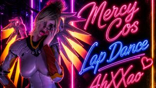 Mercy Ahegao Lap Dance Cosplay