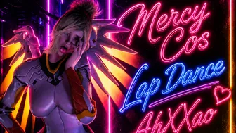 Mercy Ahegao Lap Dance Cosplay