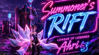 Ahri on Summoner's Rift (League of Legend)