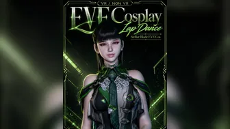 EVE Cosplay Lap Dance POV