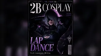 2B Cosplay Lap Dance POV