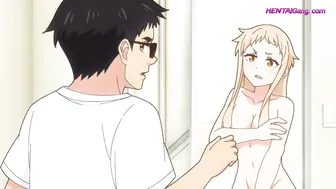 Naked anime beauty mounts BF in bath for deep messy grind (Exclusive) ENG Subbed