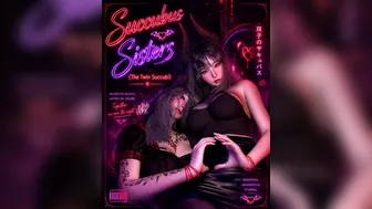 Succubus sisters (The Twin Succubi Lap Dance Sex POV)
