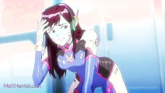 Magic Anal Plug Stucked in D-VA's Ass (Cartoon Futunari Anime)