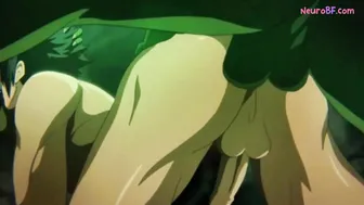 Twunk warrior gets wrecked in raw anal sex by the whole goblin pack in the cave