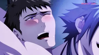 Nagi and the knight leave the goblin cave & sink into passionate forest sex