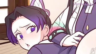 The Last Resort for Anal Slayer (Shinobu Kocho) Cartoon Anime