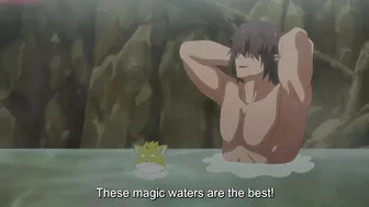 Outdoor Bath Time: Ariane Won't Know Until She Tries (Cartoon Anime) Eng Sub