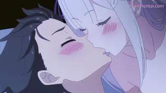Tonight you belong to me - Subaru x Emilia (Anime Hentai) Eng Sub