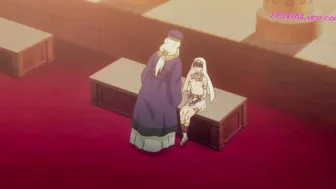 ◉ Titan dominates bride in bed after erotic anime feast (Dubbed Exclusive)