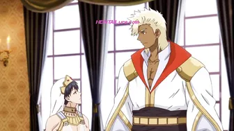 ◉ Titan dominates bride in bed after erotic anime feast (Dubbed Exclusive)